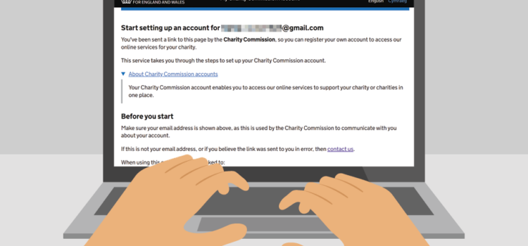 My Charity Commission Account